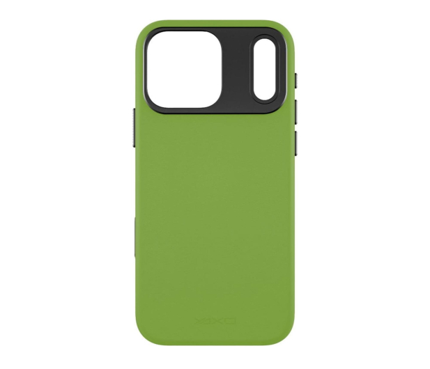 YAXO Leather Gear Slim Case MagSafe iPhone 17 Pro Max Green - 1455889 - zdjęcie